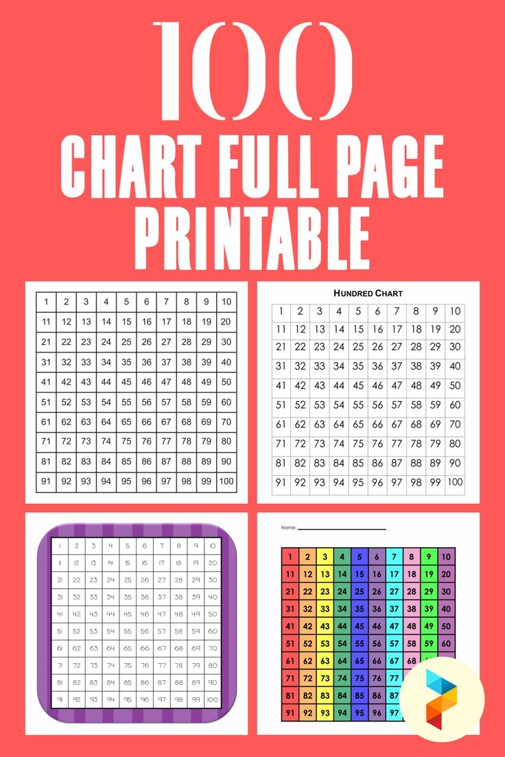 Full Page Printable Chart
