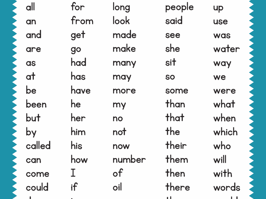 100 Sight Words Reading Writing And Tracing Worksheets Pre K