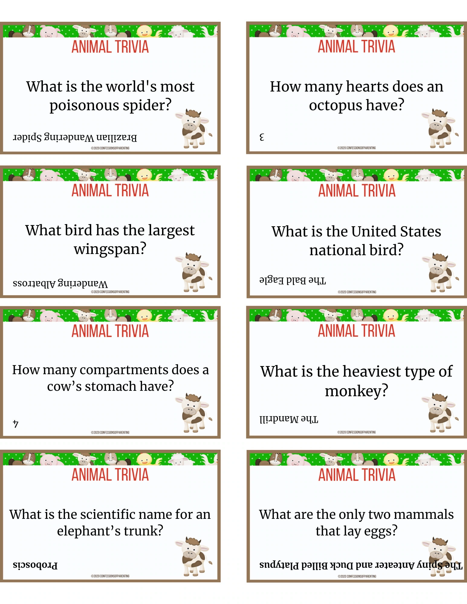 104 Animal Trivia Questions Printable Animal Trivia Trivia For Animal Lovers Animal Trivia Game Printable Game For Kids Adults Etsy 104 Animal Trivia Questions Printable Animal Trivia Trivia For Animal Lovers Animal Trivia Game Printable Game For Kids Adults Etsy