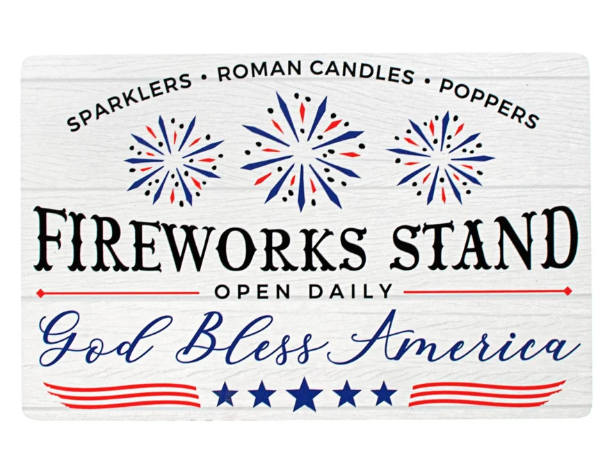11 Waterproof Sign Fireworks Stand