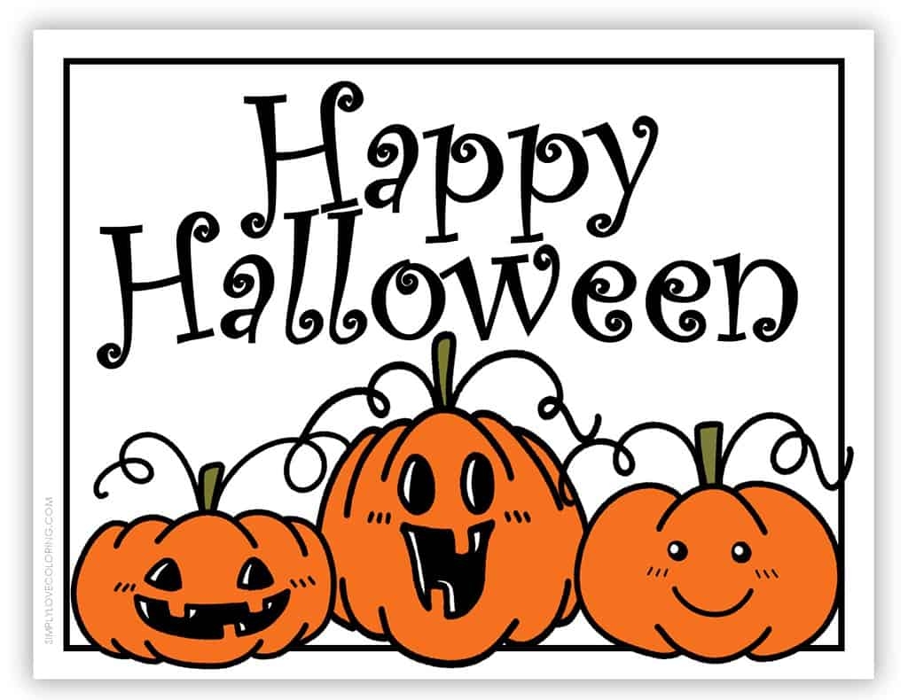 12 Happy Halloween Sign Printables Free PDF Downloads Simply 12 Happy Halloween Sign Printables Free PDF Downloads Simply