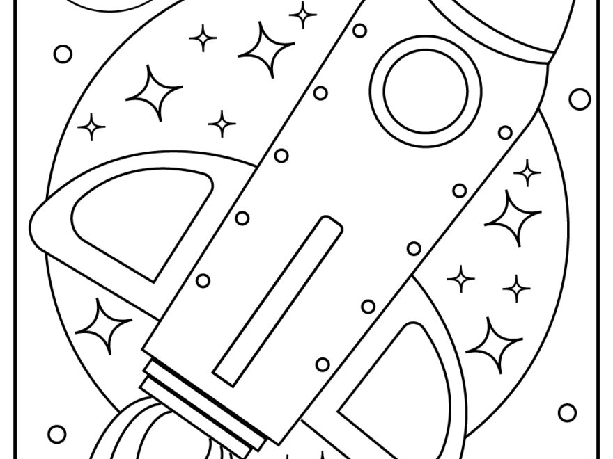 140 Space Coloring Pages Printable PDFs For Free Download