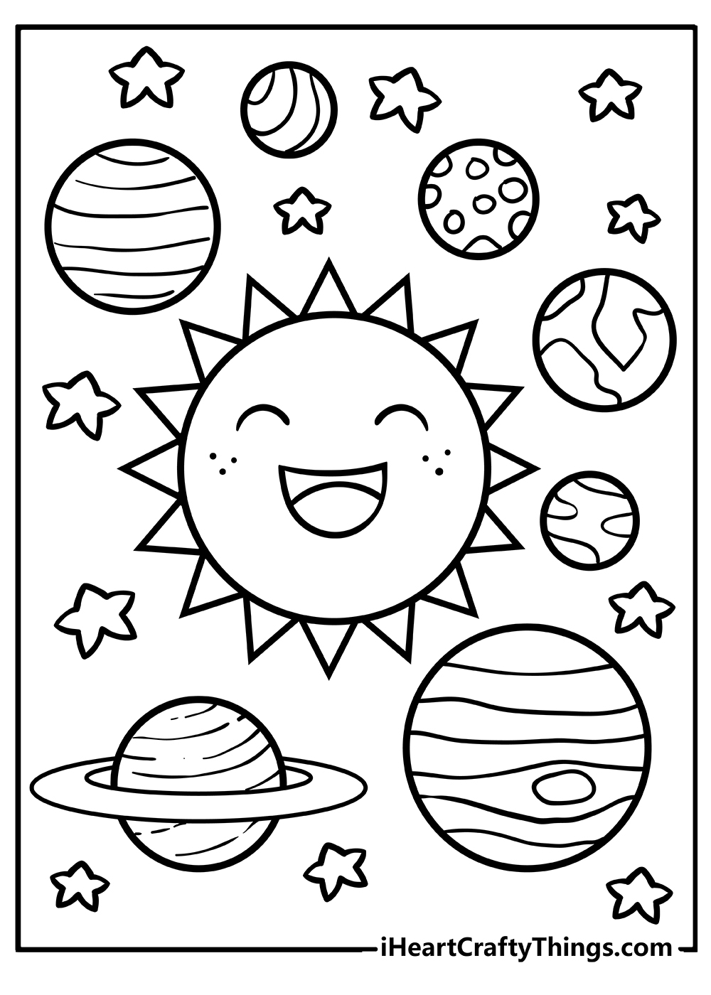 15 Solar System Coloring Pages 100 Free Printables 