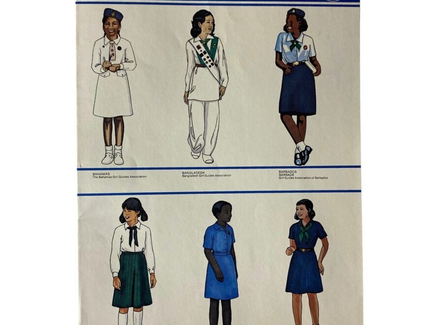 1980 Uniform Of The Girl Scout And Brownie Scout Equipment Catalog