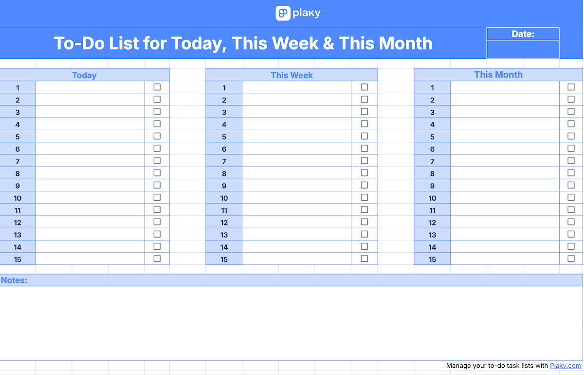 Free Printable Reminders List Templates Free Printable Reminders List Templates