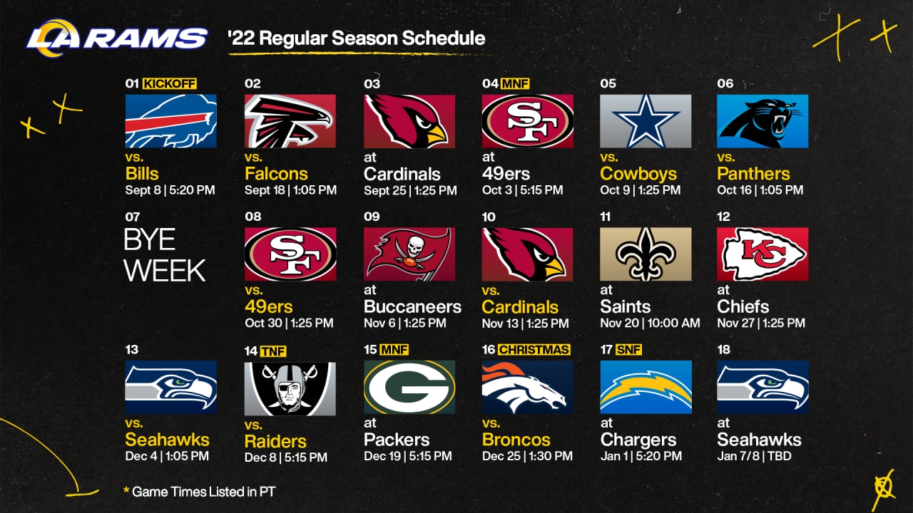 Printable Version Of Tnf Schedule