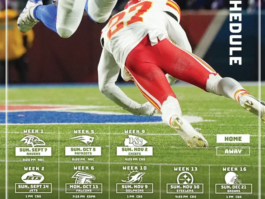 2025 2026 Buffalo Bills Season Schedule The Buffalo News Store