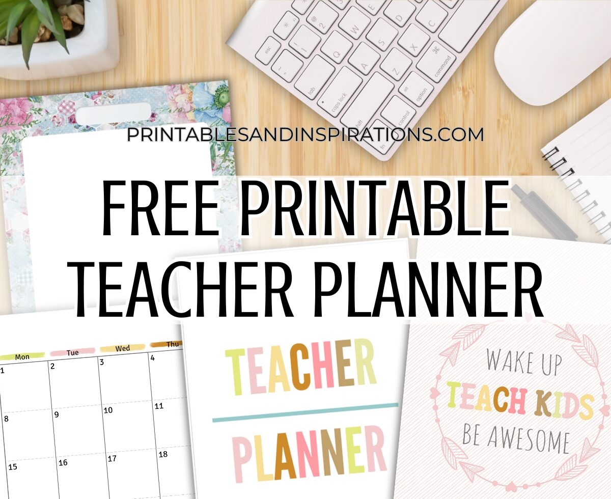 2025 2026 Teacher Planner Free Printable Printables And Inspirations