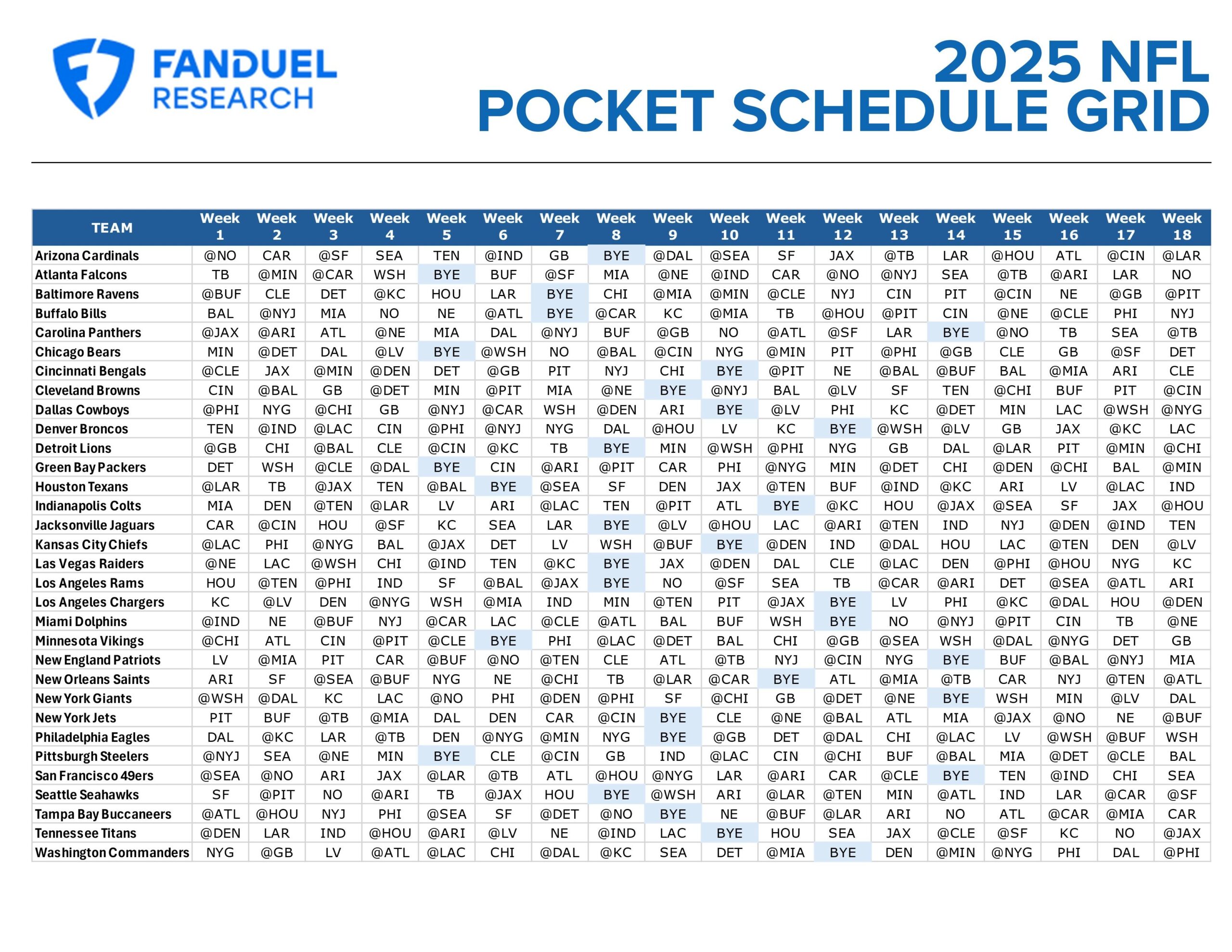 Monday Night Football Schedule 2026 Printable Monday Night Football Schedule 2026 Printable