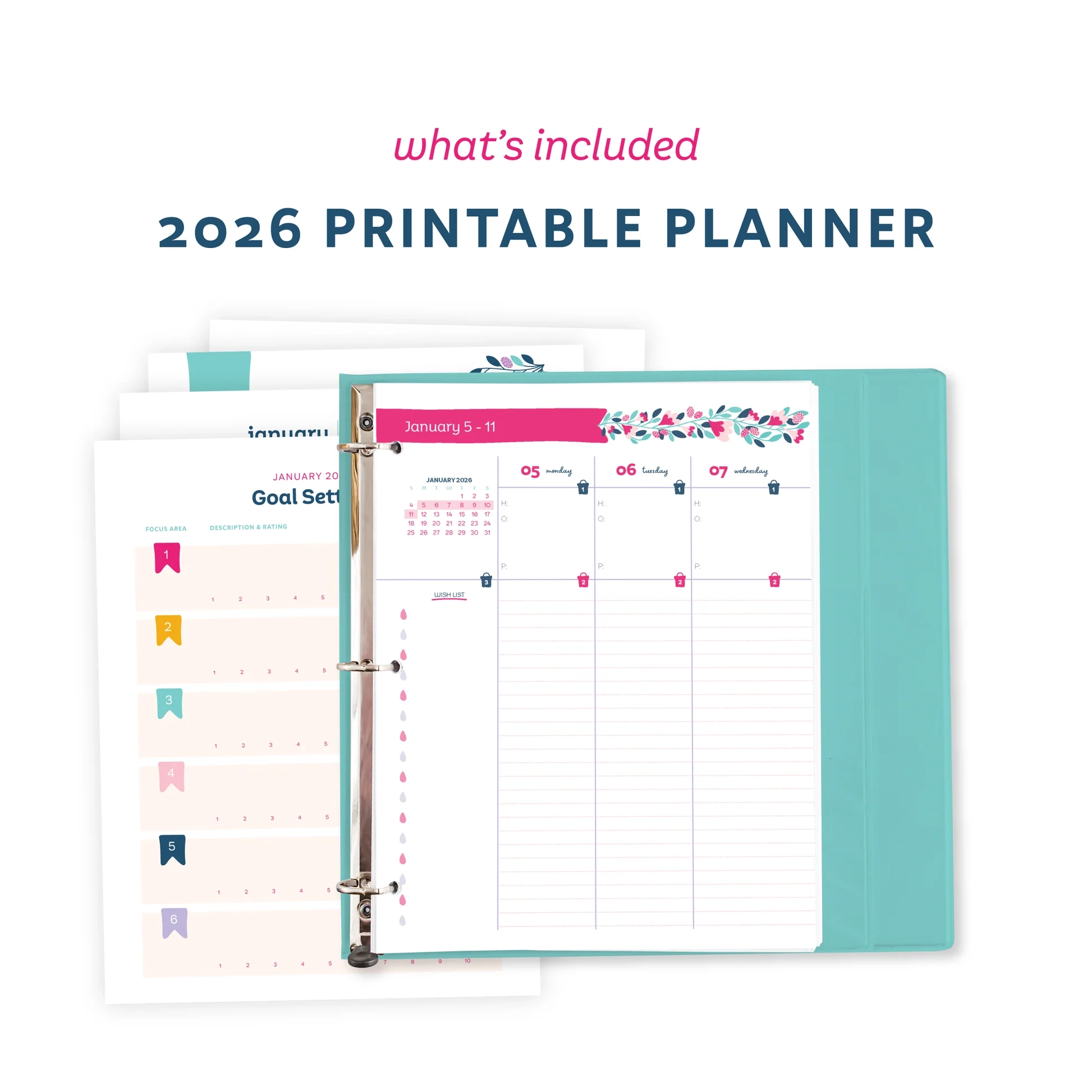 2026 Printable Planner Launch Bundle LIMITED TIME Get Organized HQ 2026 Printable Planner Launch Bundle LIMITED TIME Get Organized HQ