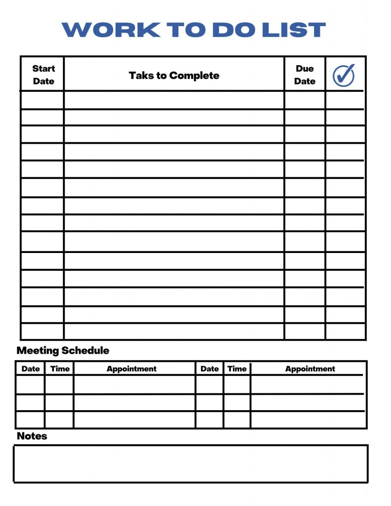 21 Free To Do List Printable Templates To Get You Organized 