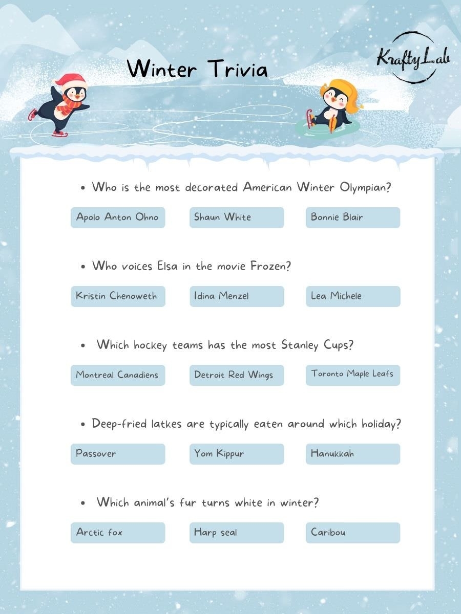 30 Fun Winter Trivia Questions And Answers For Work 30 Fun Winter Trivia Questions And Answers For Work