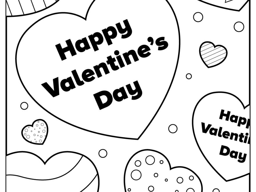 30 Valentine s Day Coloring Pages 100 Free Printables