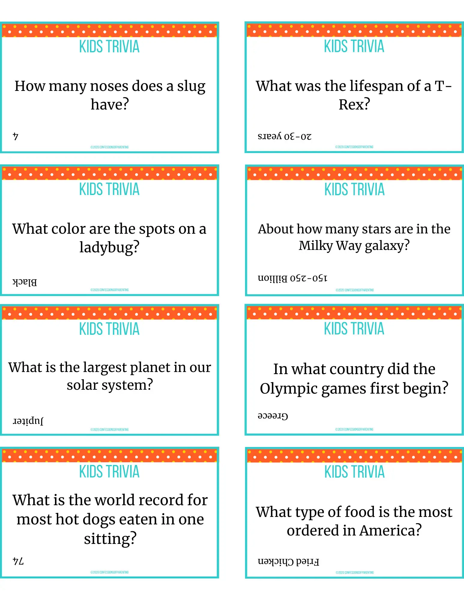 First Grade Trivia Questions Printable First Grade Trivia Questions Printable
