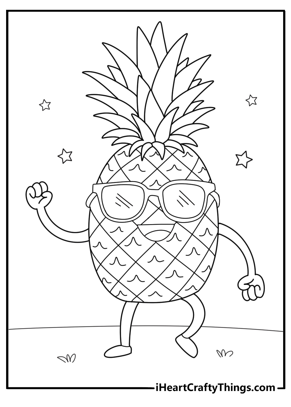 31 Pineapple Coloring Pages 100 Free Printables 