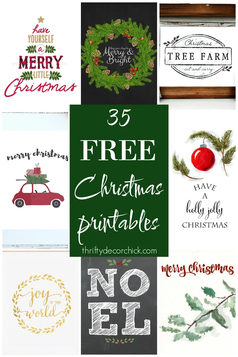 Free Printable Christmas Sign Free Printable Christmas Sign