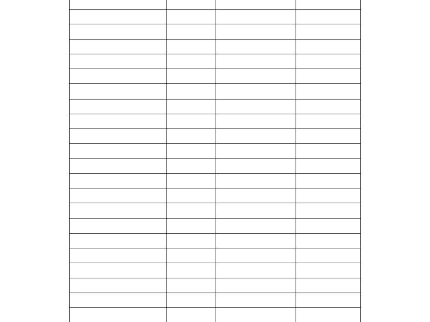 37 Free Email List Templates PDF MS Word Excel TemplateLab