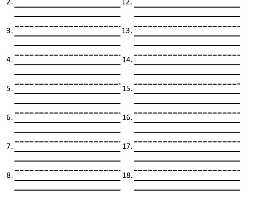 38 Printable Spelling Test Templates Word amp PDF TemplateLab