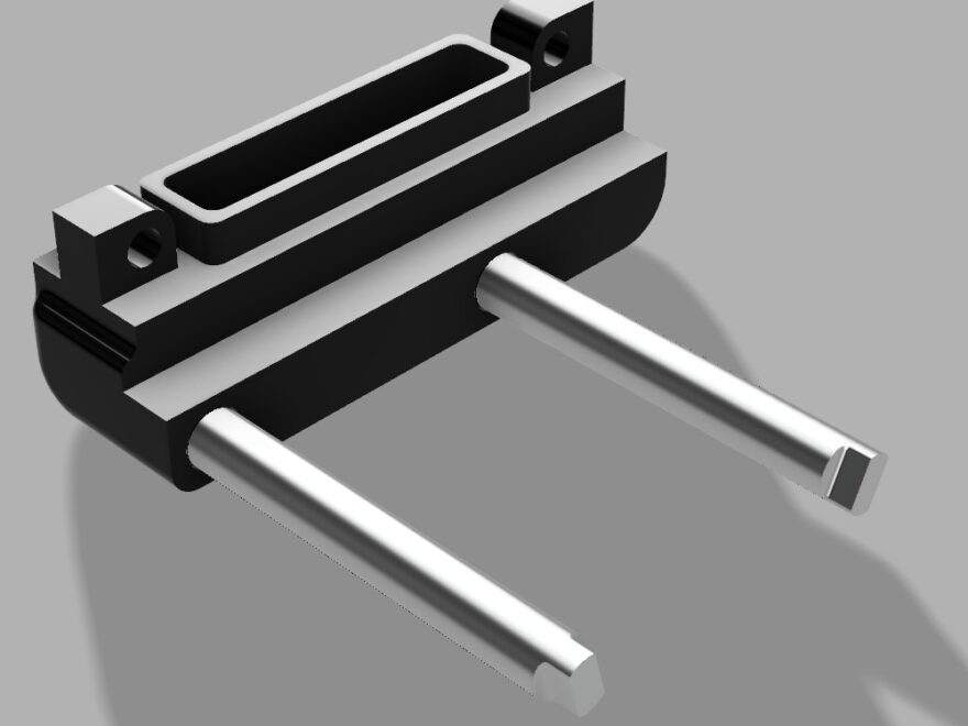 3D Printable Creality Ender 3 Tusk Part Fan Nozzle By Gareth Price