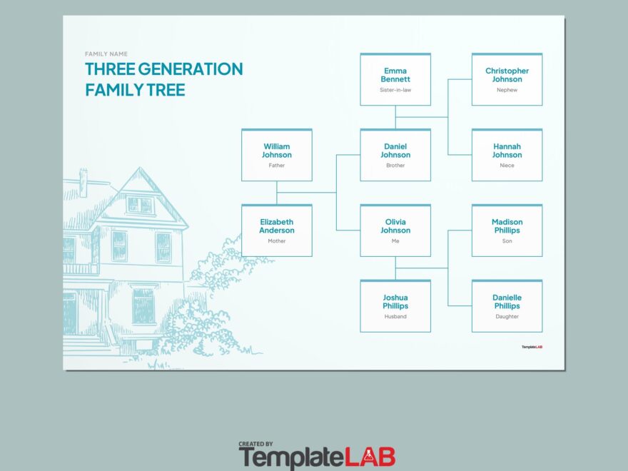 41 Free Family Tree Templates Word Excel PDF PowerPoint