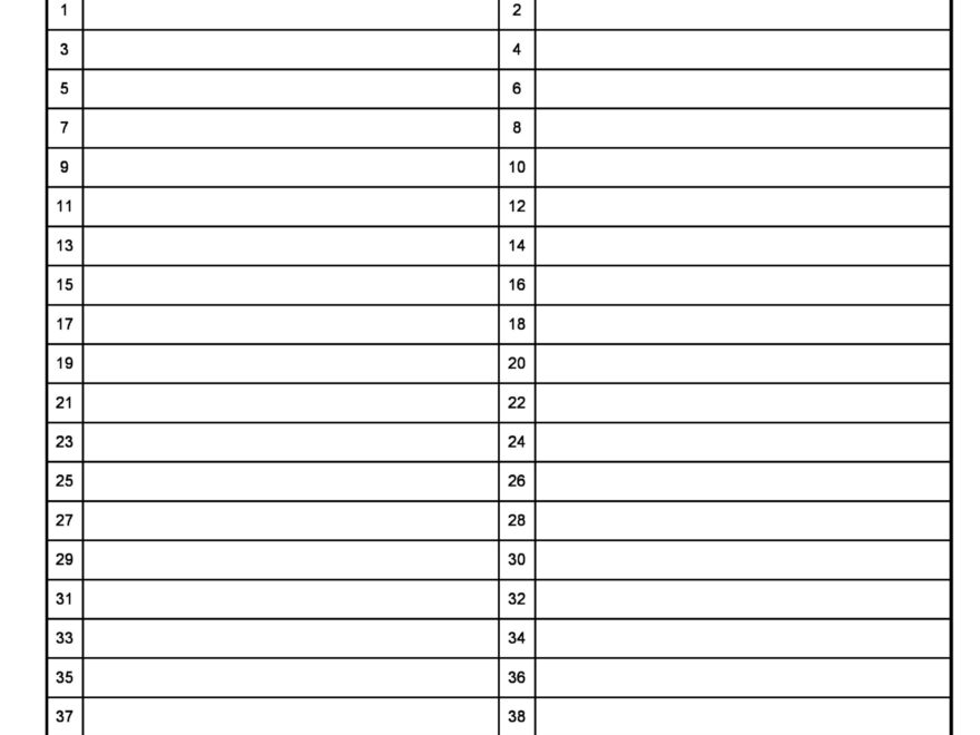 42 Fillable Panel Schedule Templates Excel amp Word TemplateLab