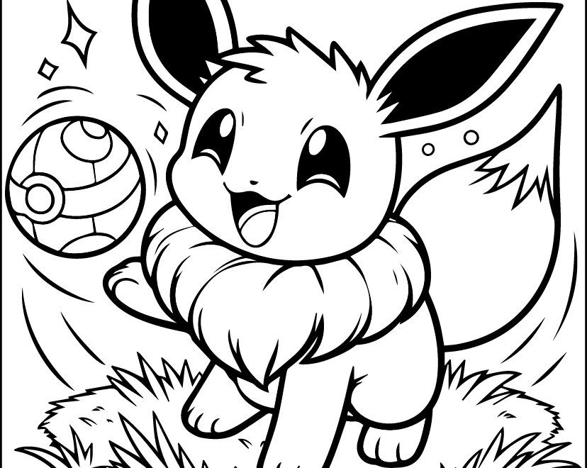 44 Free Pok mon Coloring Pages Printable PDF Downloads