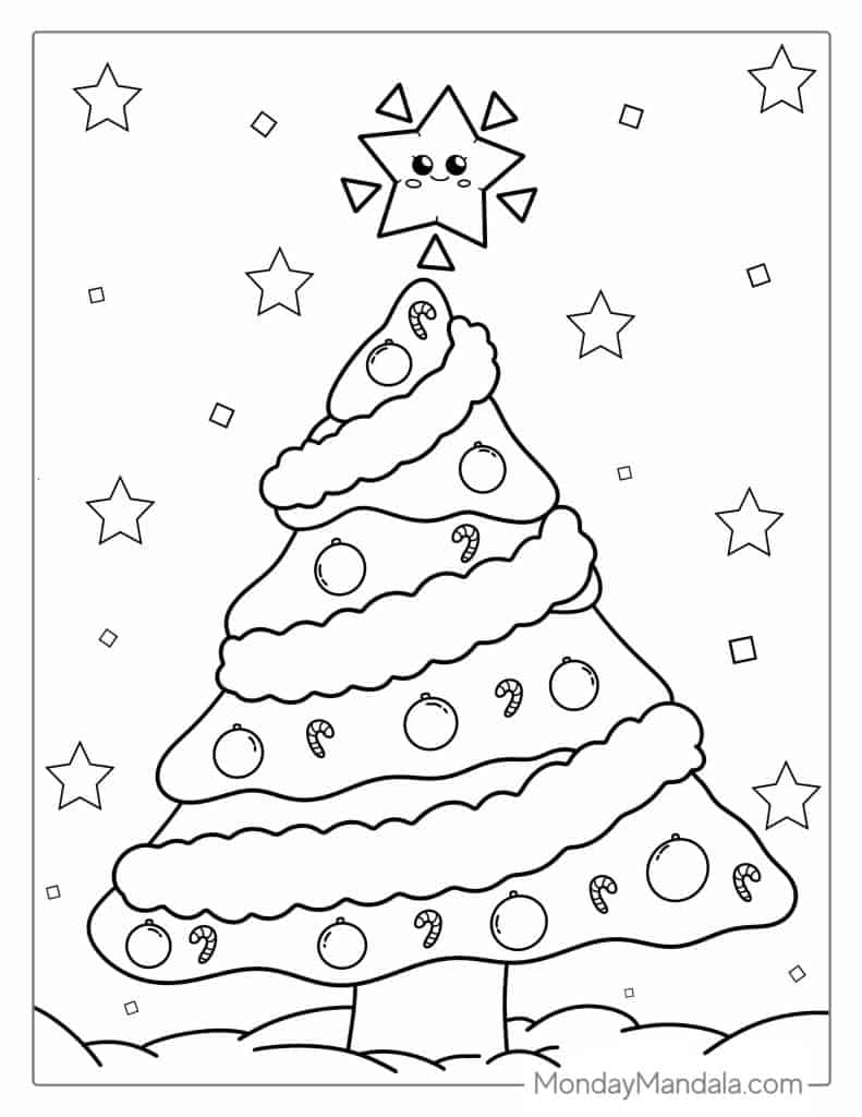 Free Printable Coloring Sheets Christmas Trees Free Printable Coloring Sheets Christmas Trees