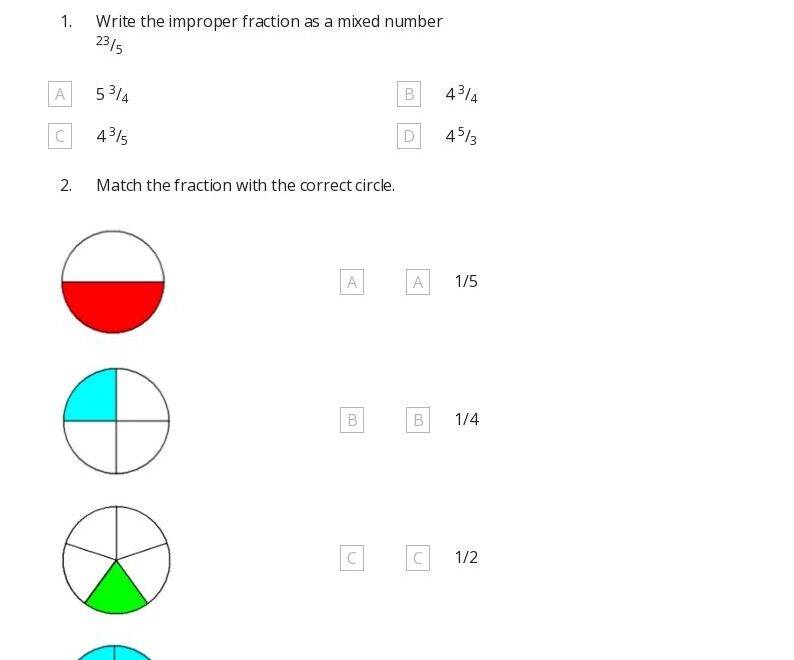 50 fractions worksheets for 5th class on quizizz free amp printable