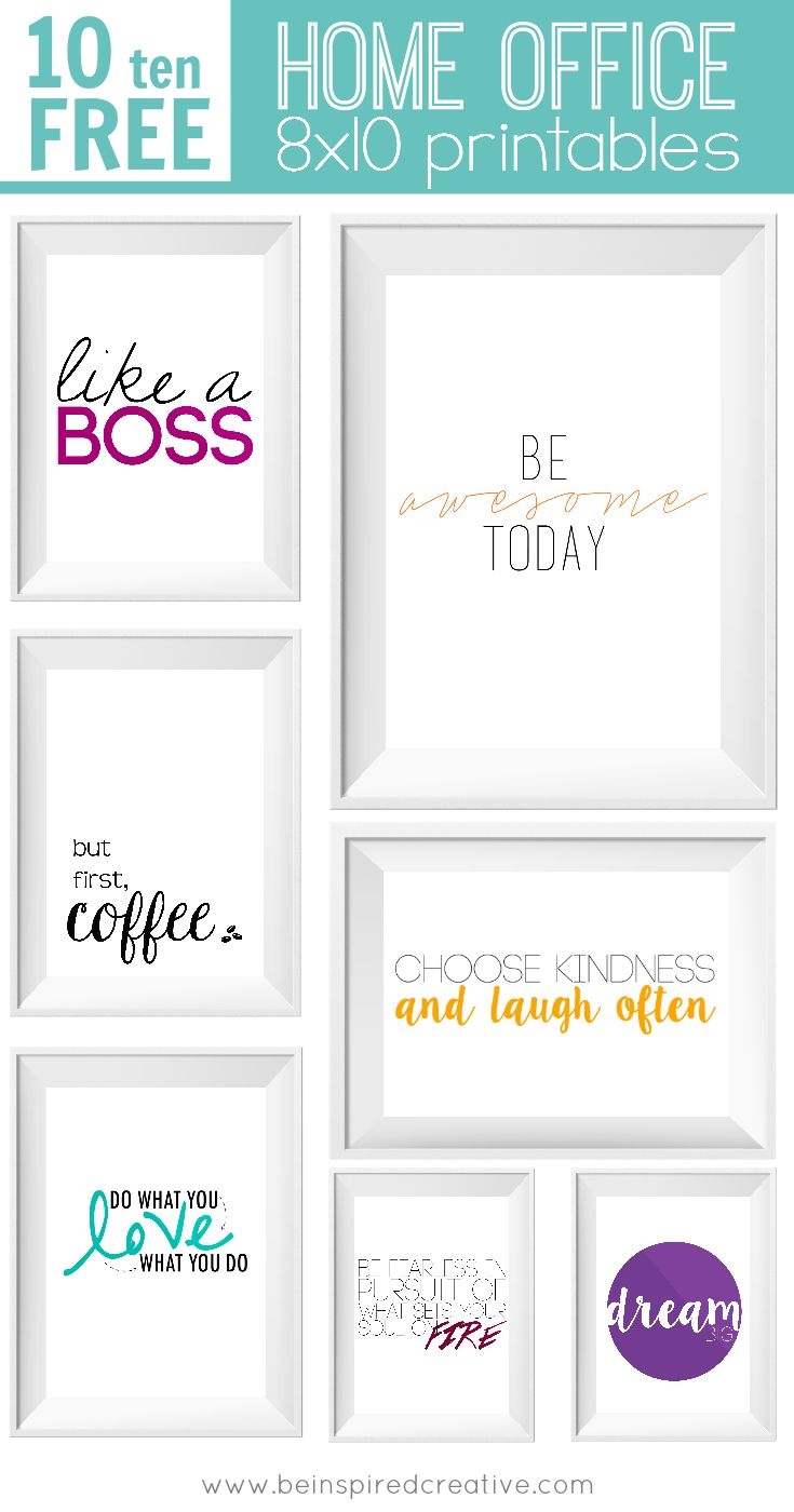 8 Awesome Office Printables 8 Awesome Office Printables