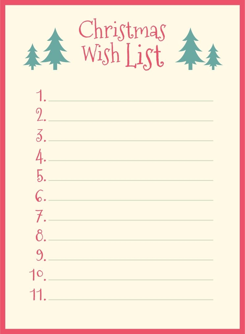Christmas List Pinterest Printables Christmas List Pinterest Printables