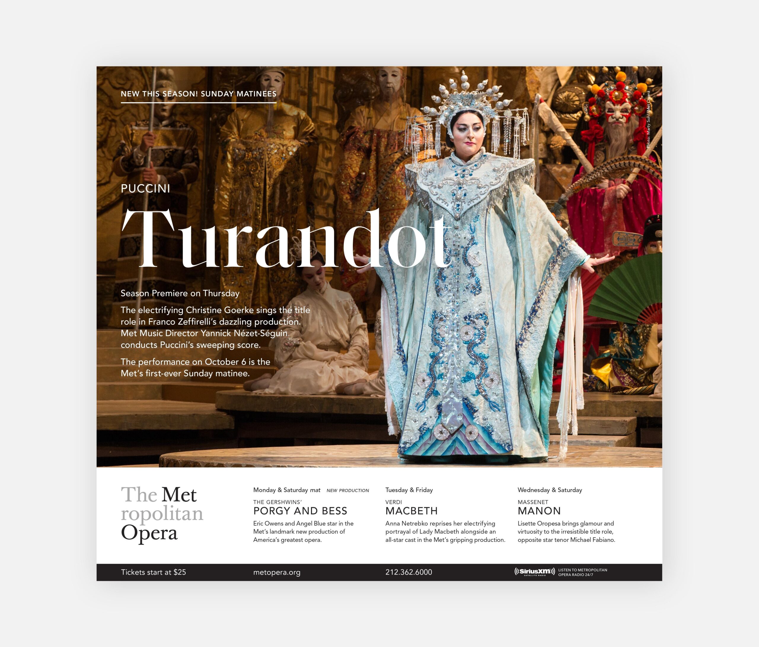 Metropolitan Opera Printable Schedule