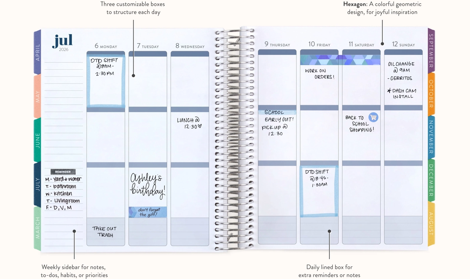 Alja Horvat Happy LifePlanner Erin Condren