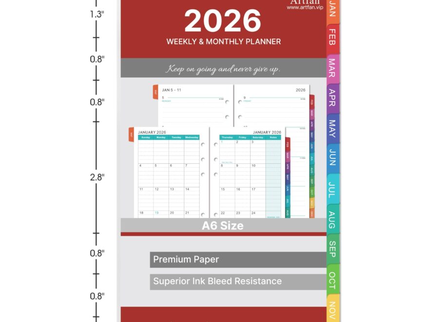 Amazon 2026 Planner Refills Planner Refills 2026 From JAN