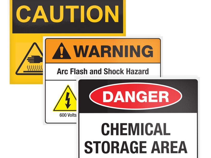 Amazon Avery Printable Warning Signs 8 X 8 Water Chemical Resistant 15 Removable Labels 61513 Everything Else