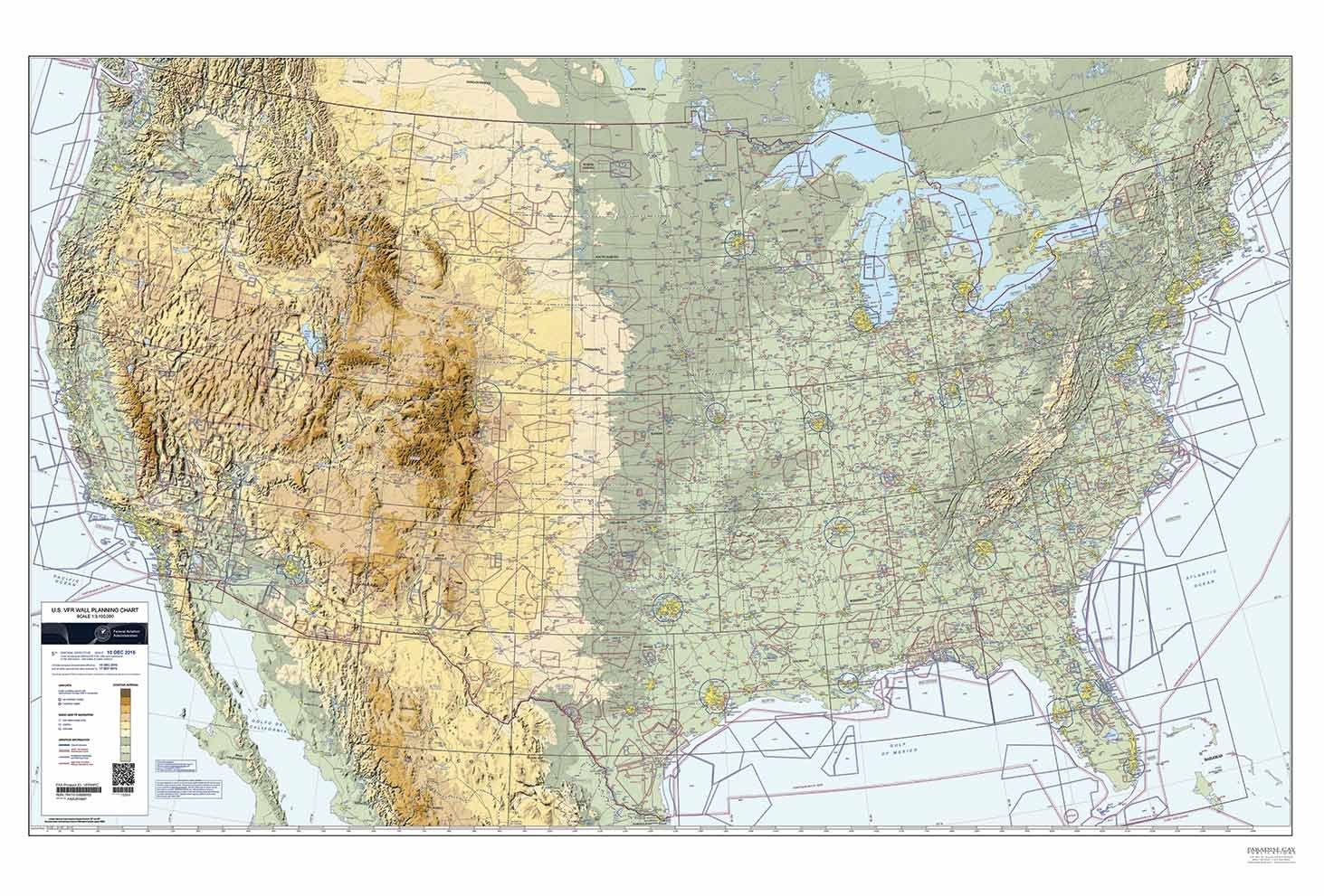 Amazon FAA Chart U S VFR Wall Planning Chart Folded Amazon FAA Chart U S VFR Wall Planning Chart Folded