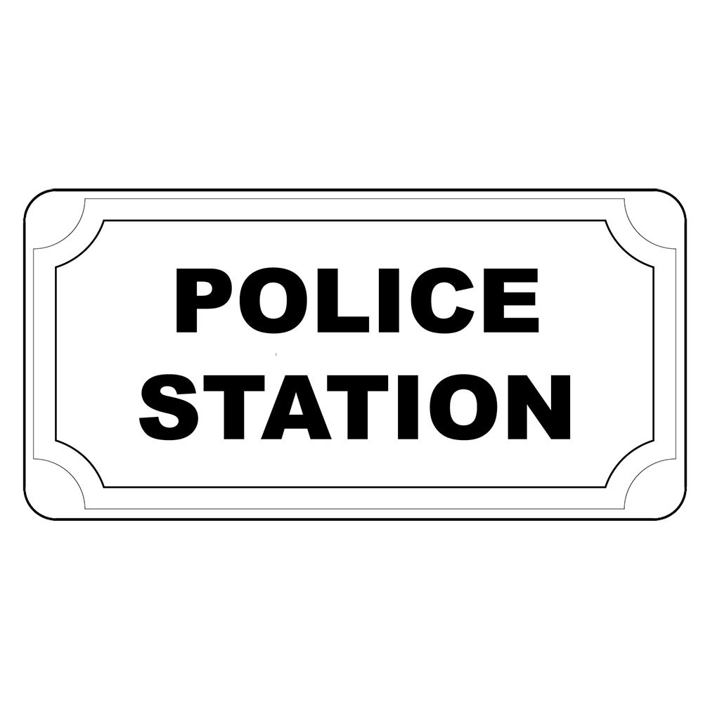 Amazon Fastasticdeals Police Station Black Retro Vintage Amazon Fastasticdeals Police Station Black Retro Vintage
