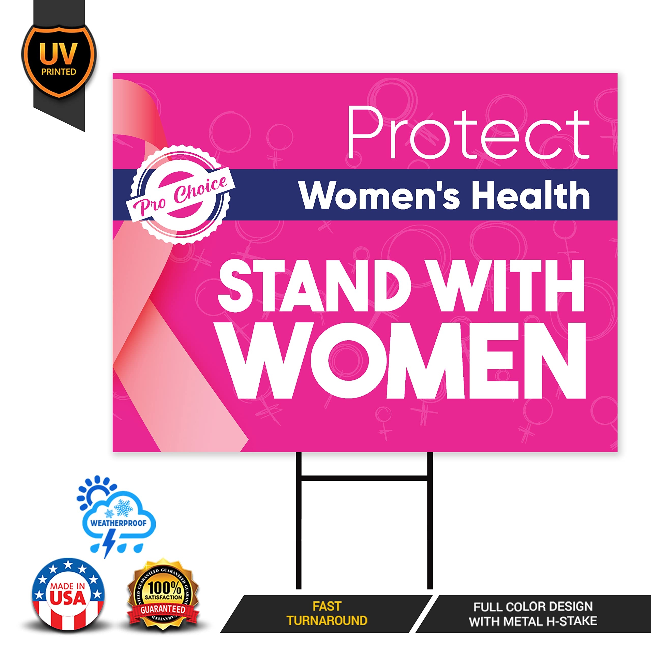 Amazon Protect Women s Rights Yard Sign Coroplast Long 