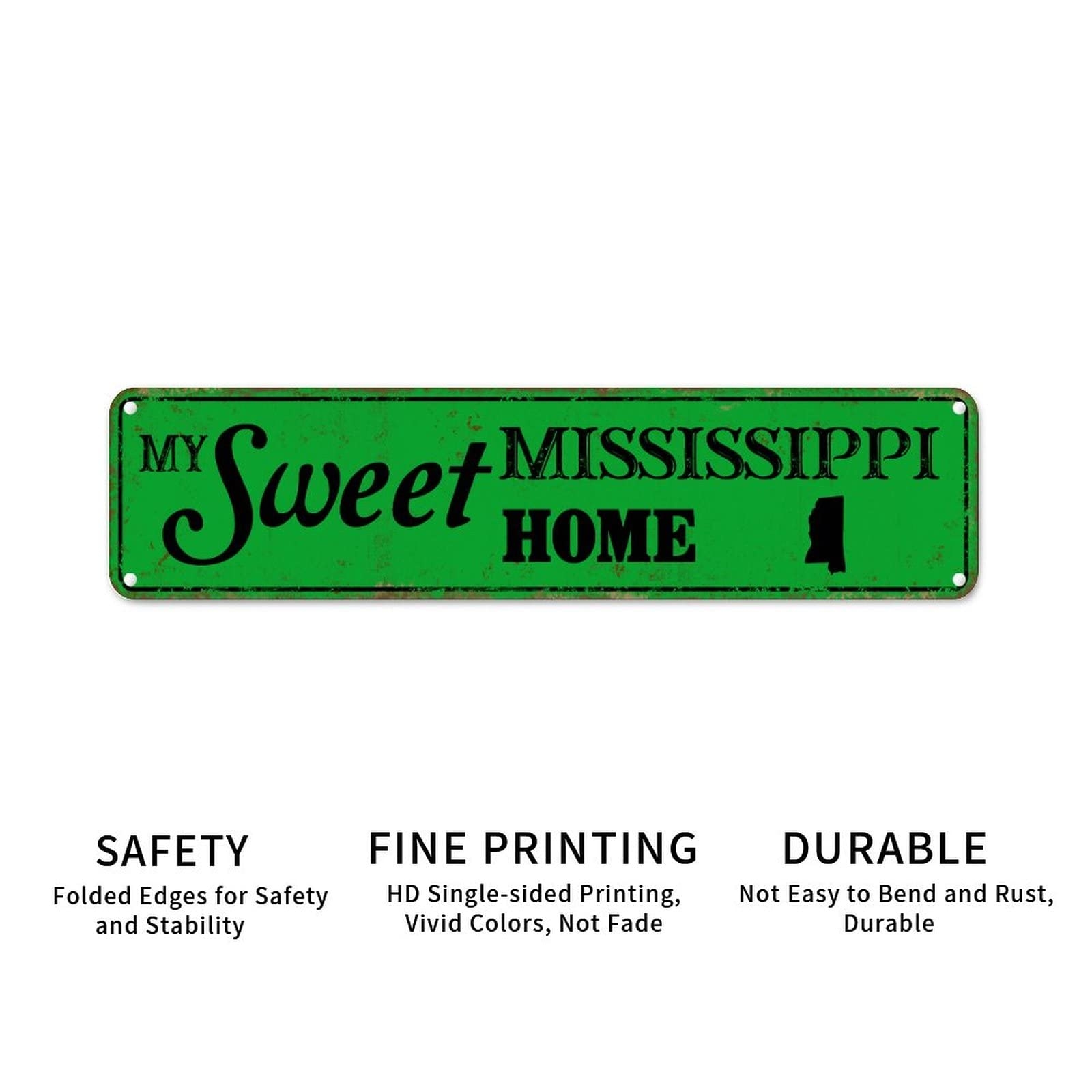 Amazon Rustic Mississippi Metal Signs My Sweet Home Amazon Rustic Mississippi Metal Signs My Sweet Home
