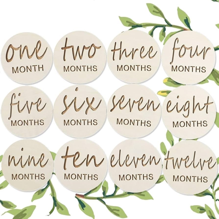 Baby Month Signs Printable