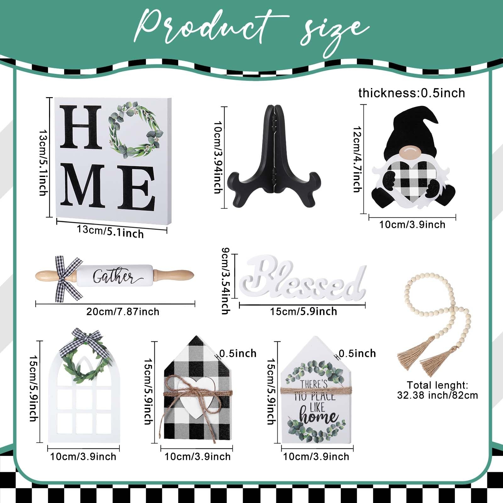 Printable Farmhouse Mini Signs For Ornaments Printable Farmhouse Mini Signs For Ornaments