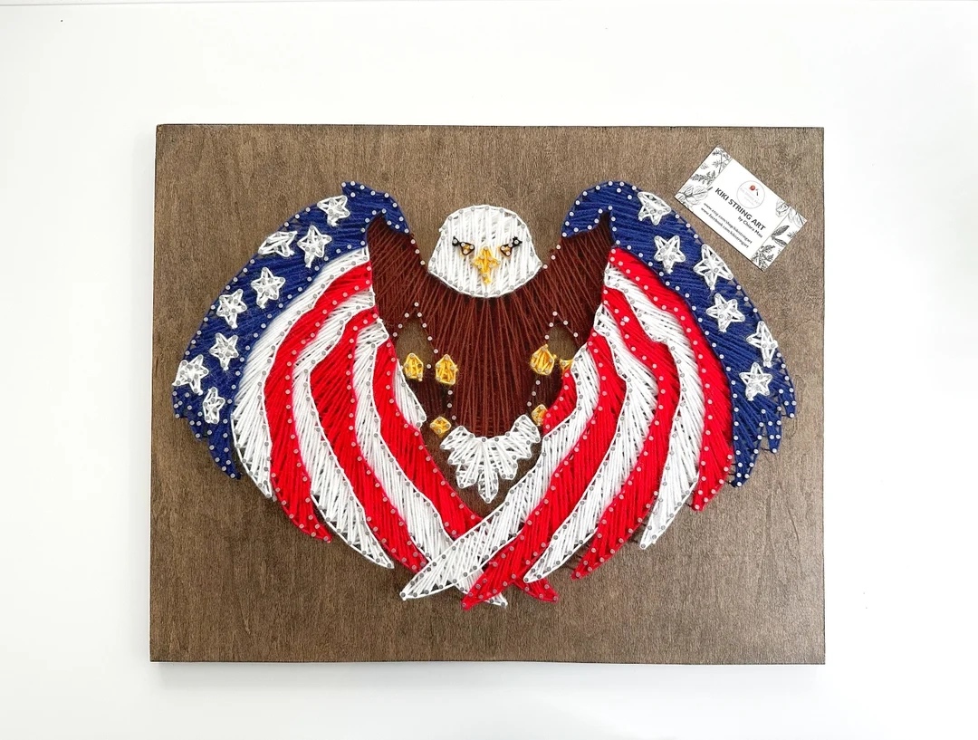Printable Bald Eagle Wood Signs