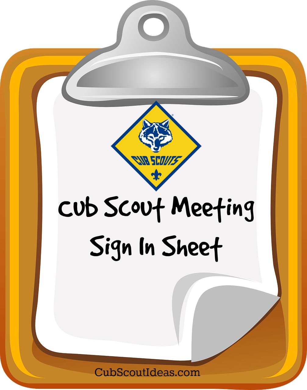 Attendance Sheet For Cub Scouts Cub Scout Ideas Attendance Sheet For Cub Scouts Cub Scout Ideas