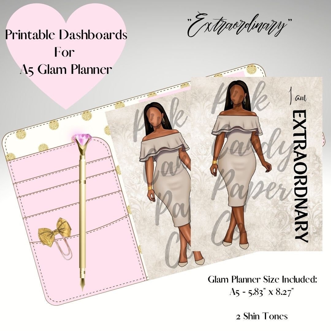 Au ergew hnlich Digital Dashboard A5 Digital Planner Dashboards 