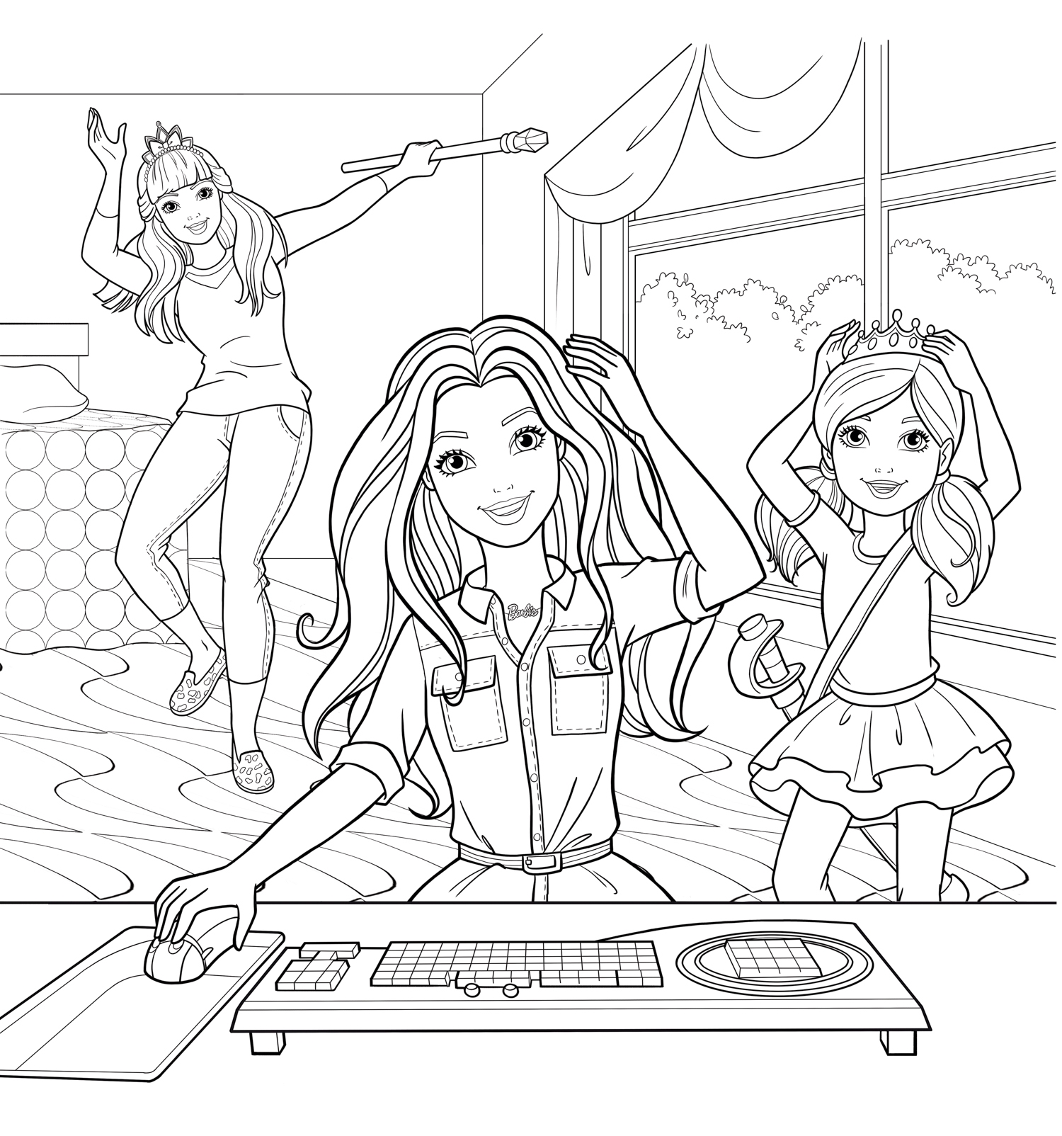 Barbie Princess Adventure 21 Coloring Pages YouLoveIt Barbie Princess Adventure 21 Coloring Pages YouLoveIt