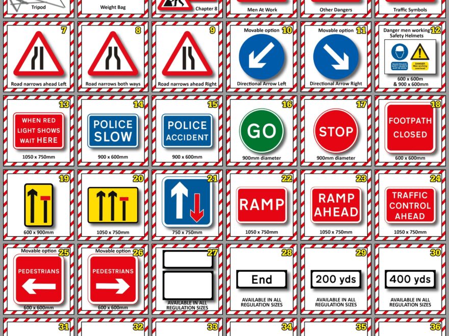 Bespoke Flexible Safety Signs amp Fold Up Reflective Road Signs