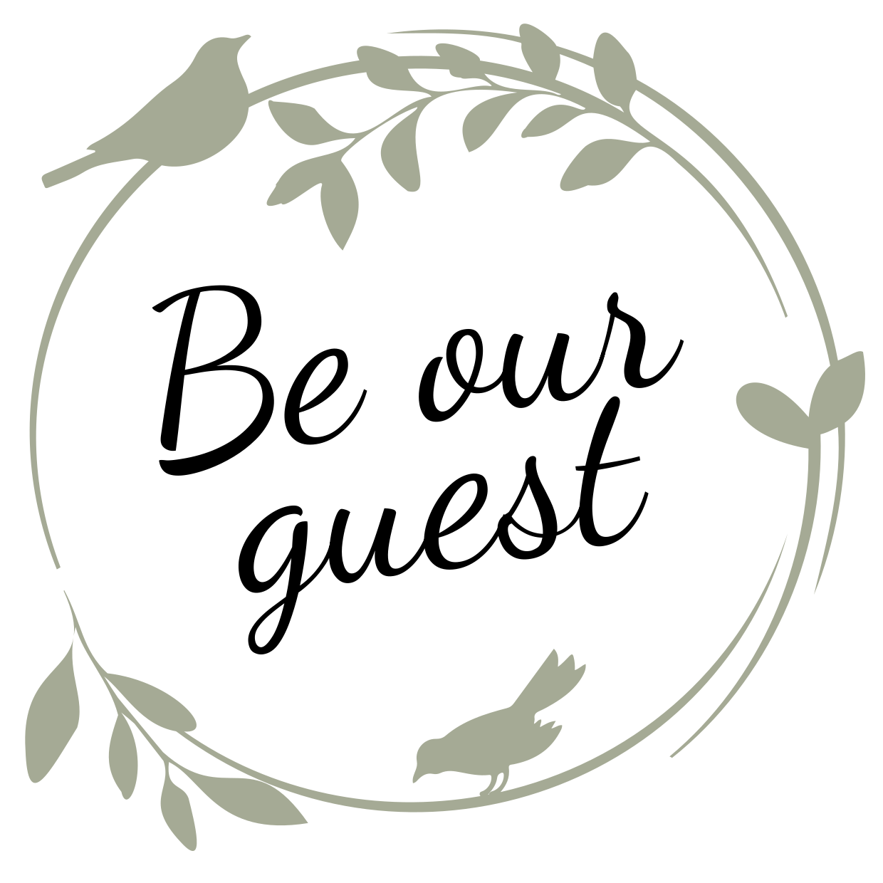 Free Printable Be Our Guest Sign Free Printable Be Our Guest Sign