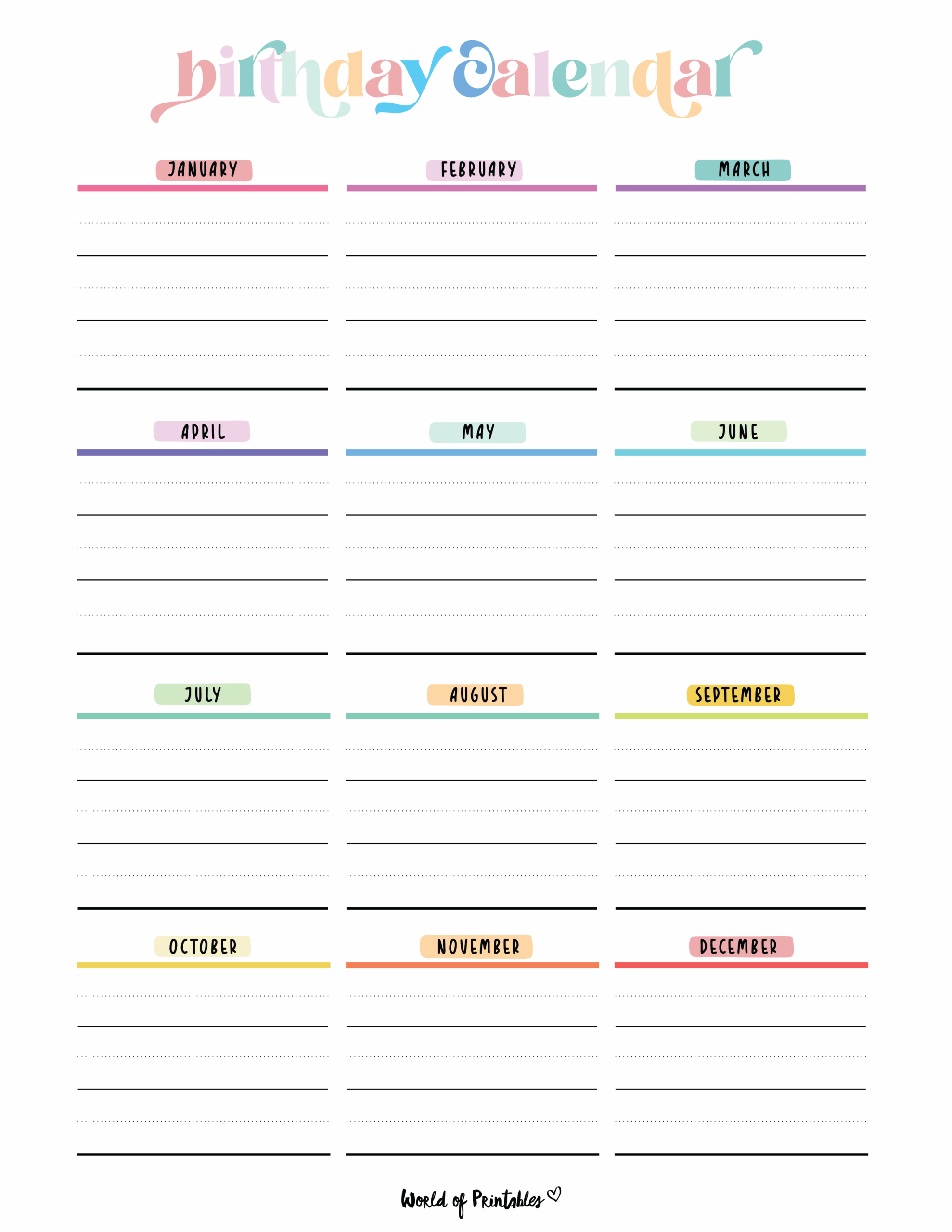 List Of Birthdays Today Printable List Of Birthdays Today Printable