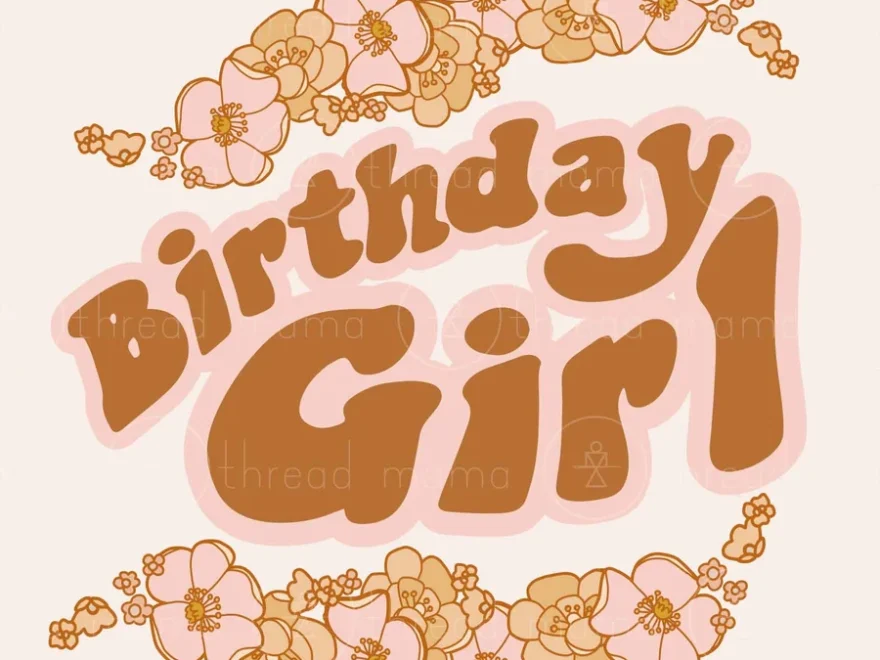 Birthday Girl And Boy Printable Poster