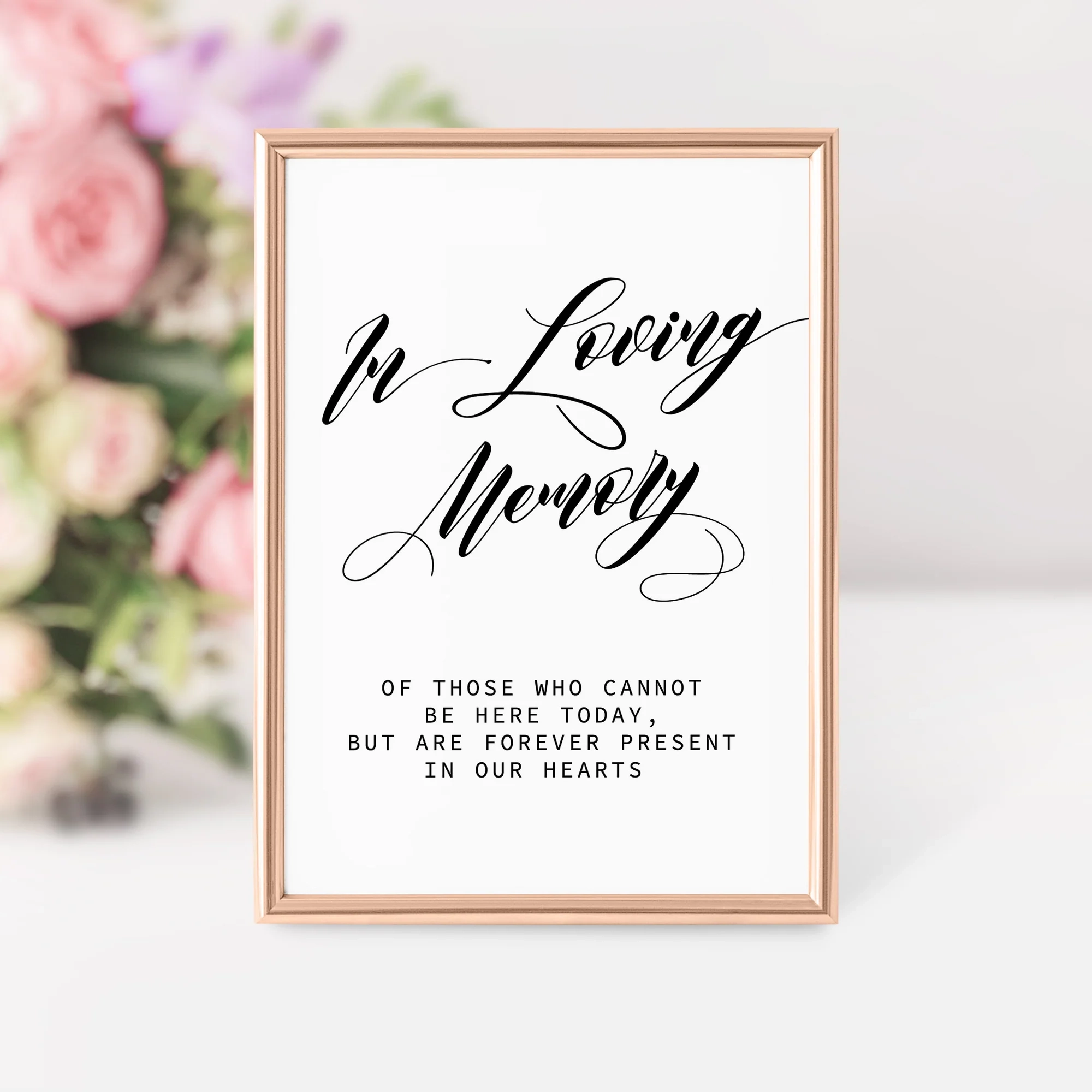 Black Script Wedding Memorial Sign Printable Minimalist In Loving Memory Wedding Sign INSTANT DOWNLOAD SFB100 Black Script Wedding Memorial Sign Printable Minimalist In Loving Memory Wedding Sign INSTANT DOWNLOAD SFB100