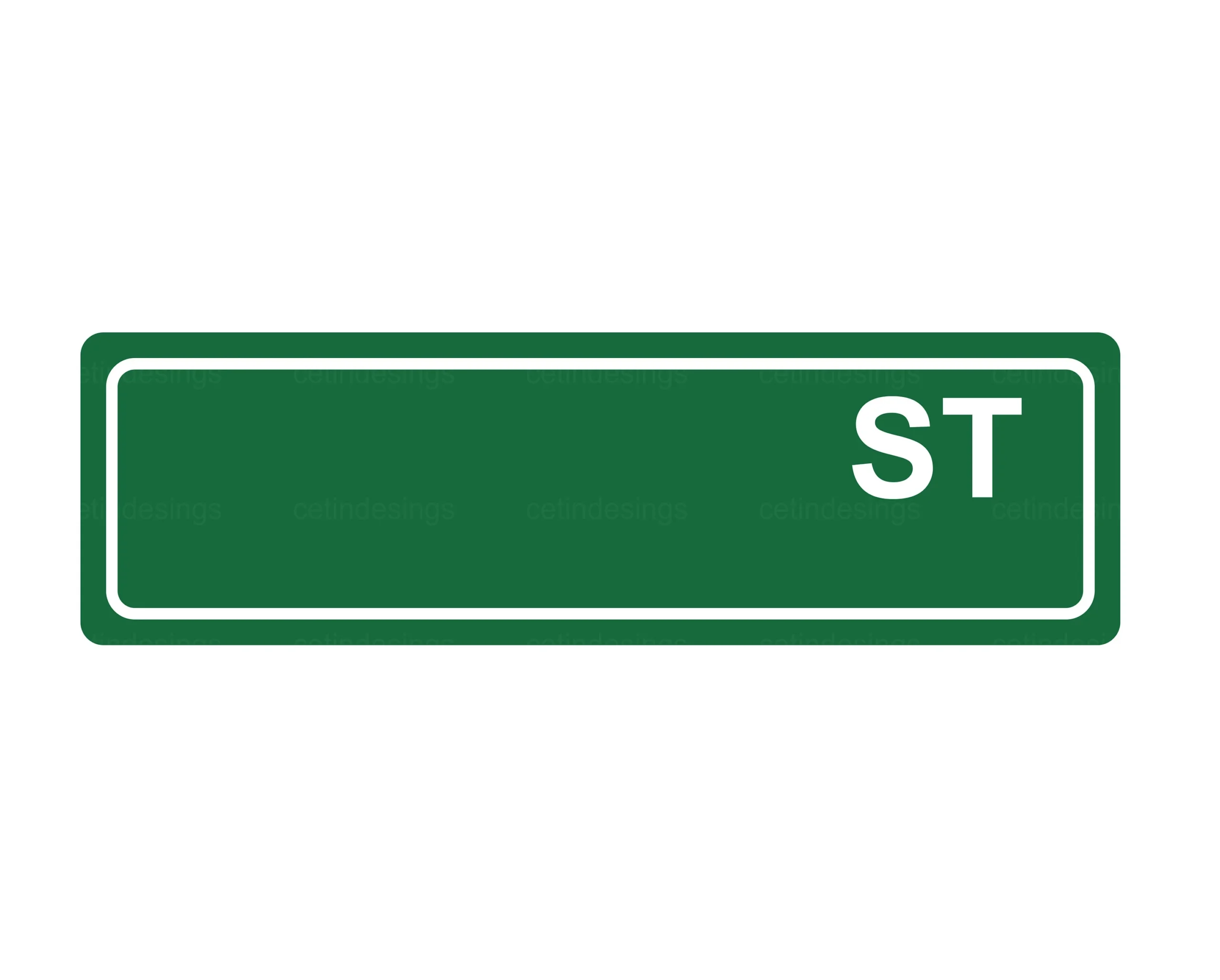 Blanko Stra enschilder Layered Blank Street Signs Cut File Blanko Stra enschilder Layered Blank Street Signs Cut File